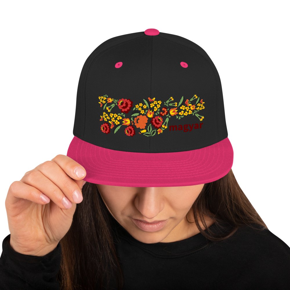 RR™ Embroidered Snapback Hat - Panna - Red Rosehip Studio