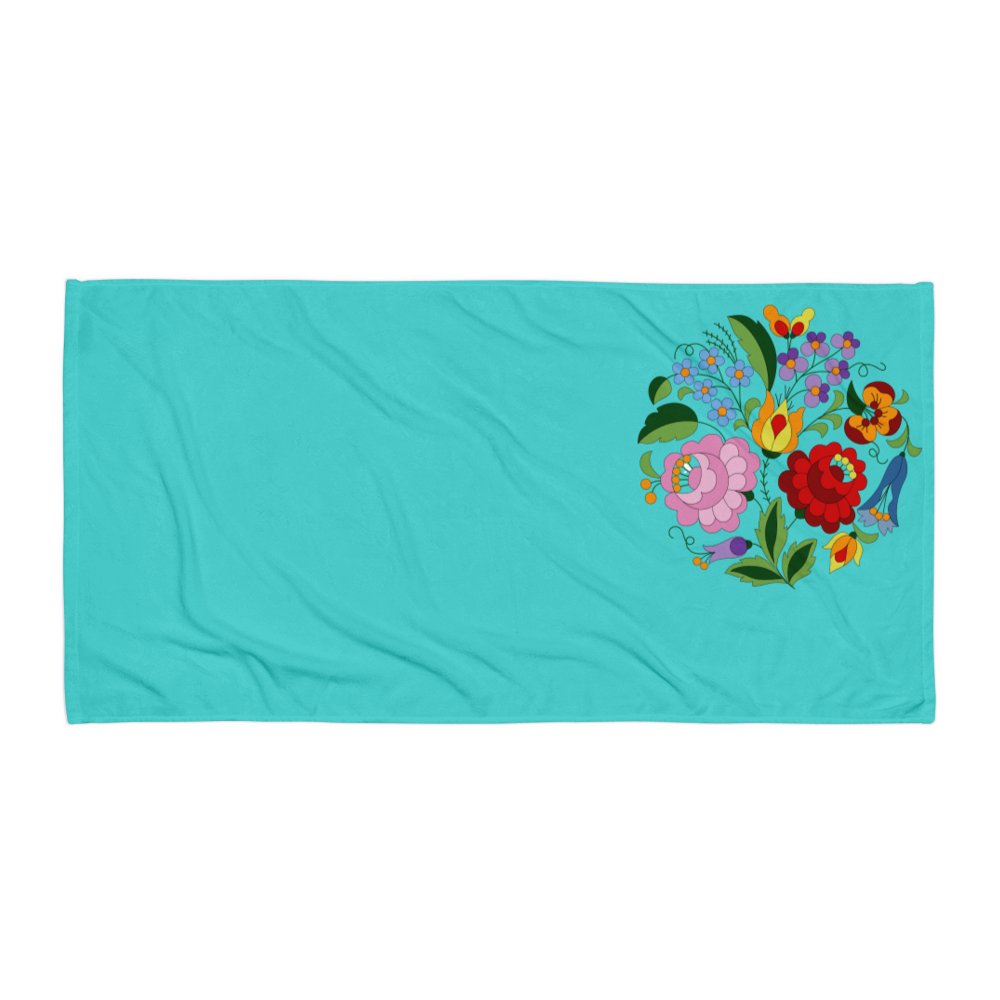 RR™ Matyo the Turquoise Series Towel - Sáfély - Red Rosehip Studio